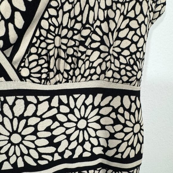 Vintage Jodi Kristopher Women's Flower Empire Waist Tie Dress Size Large - Picture 3 of 7